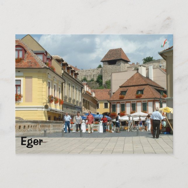 Eger Postcard (Front)