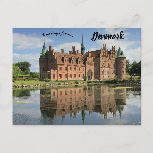 Egeskov Castle Egeskov Gade Kværndrup Denmark Postcard (Front)