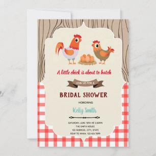 Egg About to hatch shower invitation