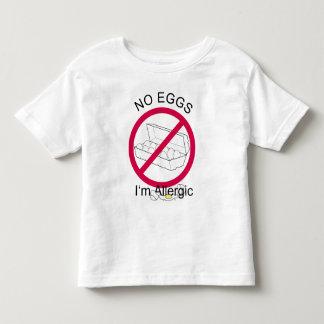 Egg Allergy Toddler T-shirt