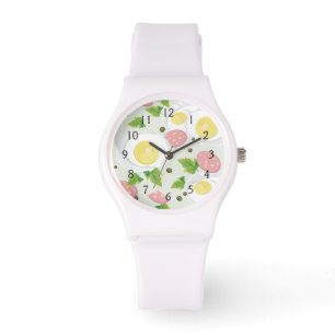 Egg and Sausage Pattern Watch