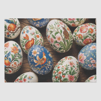 Egg Art Decoupage Tissue Paper