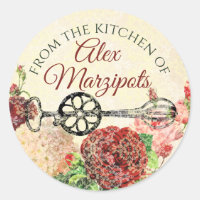 Egg beater flower from the kitchen of personalized