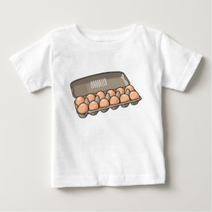 Egg carton cartoon illustration baby T-Shirt