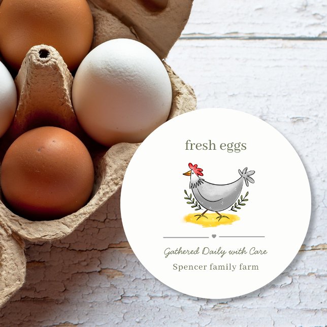 Egg Carton Label customize egg box free range (Creator Uploaded)