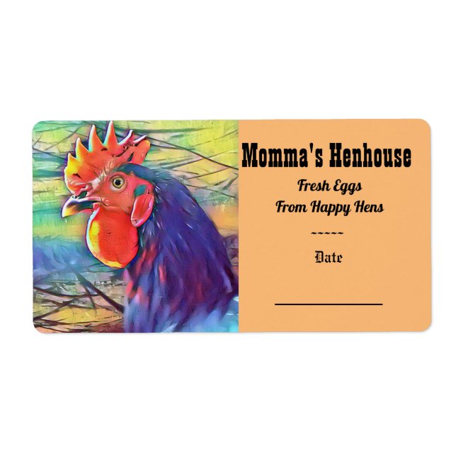 EGG CARTON LABELS (Front)