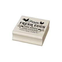Egg Carton Stamp - Farm Fresh Eggs