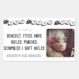 egg carton sticker