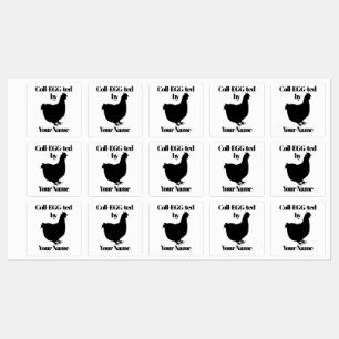 Egg Carton Stickers Coll-EGG-ted by YOUR NAME