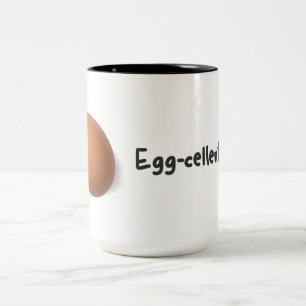 Egg-cellent Egg Two-Tone Coffee Mug