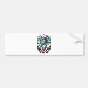 Egg-Citing Adventure Bumper Sticker