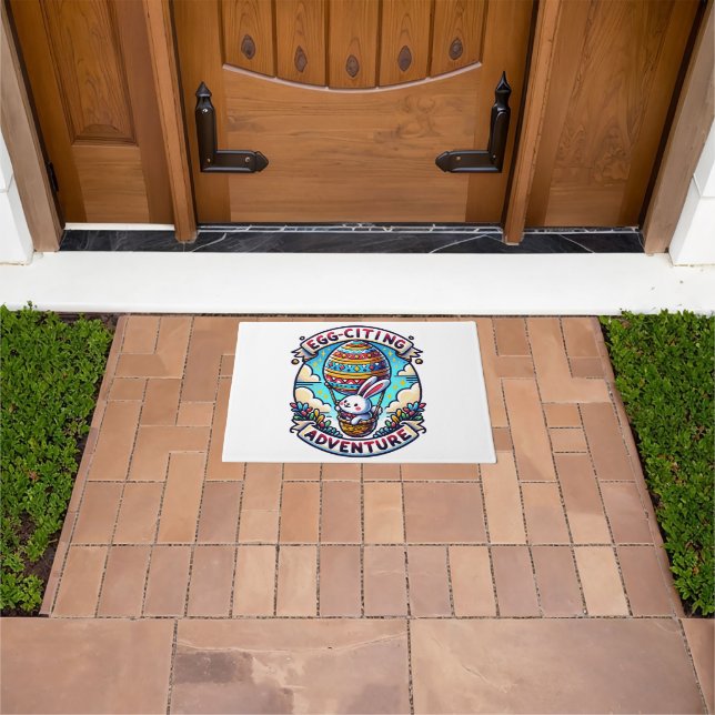 Egg-Citing Adventure Doormat (Outdoor)