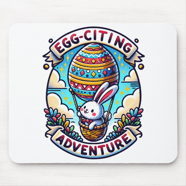 Egg-Citing Adventure Mouse Pad (Front)