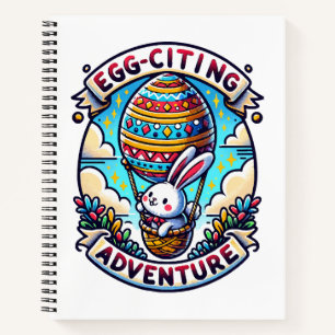 Egg-Citing Adventure Notebook