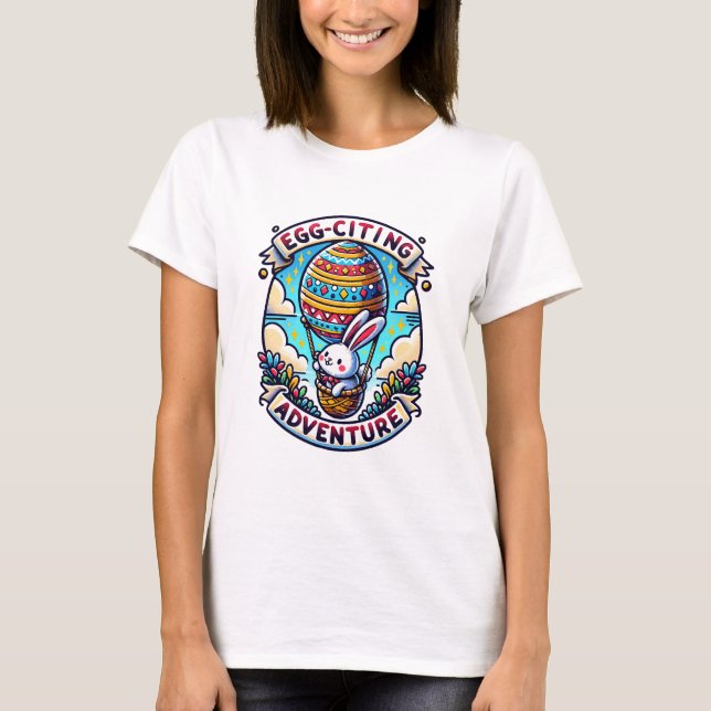 Egg-Citing Adventure T-Shirt (Front)