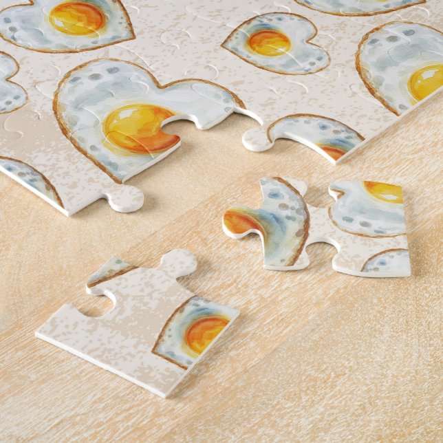 Egg-Citing Baby BBQ First Birthday Jigsaw Puzzle (Side)