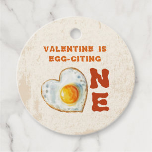 EGG-CITING BBQ BABY BIRTHDAY FAVOUR TAGS