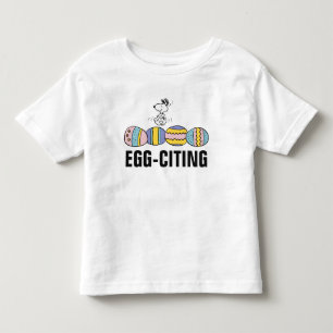 Egg-citing Snoopy Easter Toddler T-shirt