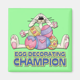 Egg Decorating Champion Magnet