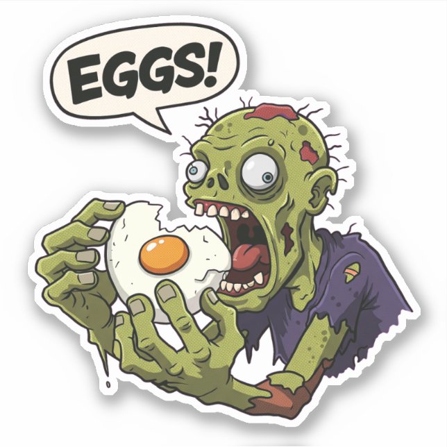 Egg Eating Zombie  (Front)