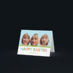 Egg Frames Easter Photo Card<br><div class="desc">Add your favourite photo to make a personal Easter greeting card to those that matter to you! Personalize the rear side of the postcard with your return address for easy mailing. Design © berryberrysweet.com</div>