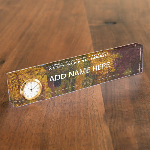 Egg Harbour, WI Fall Season with Trolley Car Nameplate