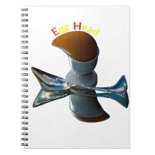 Egg Head Quirky Designs Notebook