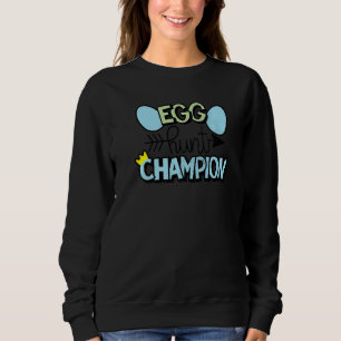 Egg Hunt Champion Cute Easter Bunny Vintage Happy Sweatshirt