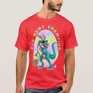 Egg Hunt Champion Easter Dinosaur Egg Hunt Dinosau T-Shirt