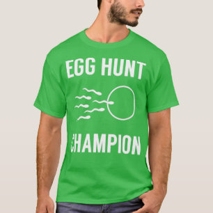 Egg Hunt Champion Funny Dad Easter Pregnancy T-Shirt