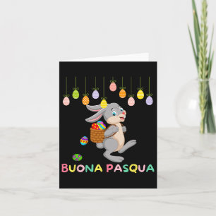 Egg Hunt Day Italian Happy Easter Italy Easter Buo Card