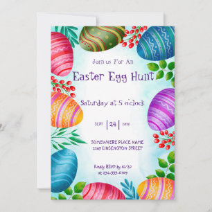 Egg Hunt Invitation
