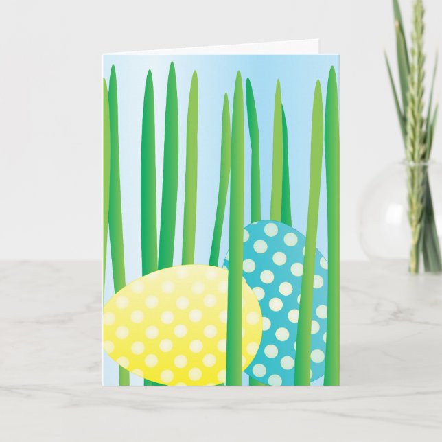 Egg Hunt No.6 Holiday Card (Front)