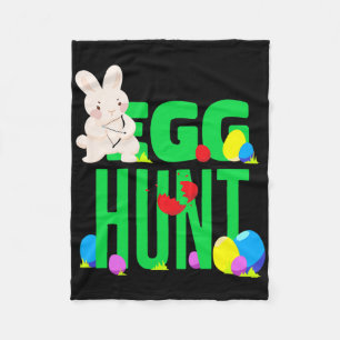 Egg Hunter, Bow And Arrow, Egg Hunt, Easter, Easte Fleece Blanket