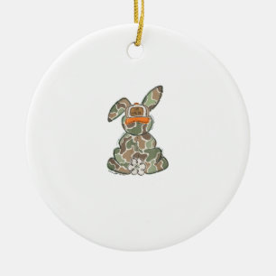 Egg Hunter Camo Easter Toddler Easter Day Camo Eas Ceramic Ornament