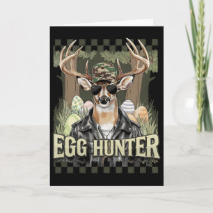 Egg Hunter Deer Buck Byckward Cap Deer Hunting Eas Card