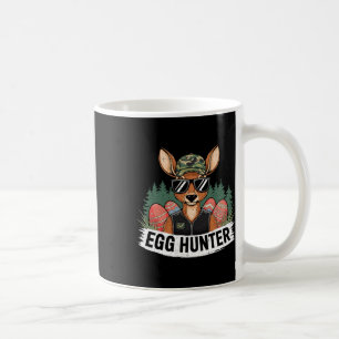 Egg Hunting Happy Easter Day Deer Hunting Easter B Coffee Mug