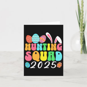 Egg Hunting Squad 2025 Easter Egg Hunt Family Matc Card