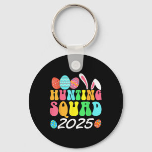 Egg Hunting Squad 2025 Easter Egg Hunt Family Matc Keychain