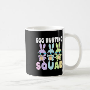 Egg Hunting Squad Funny Easter Bunnies Egg Hunt Coffee Mug