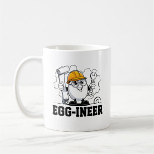 Egg-ineer: Fuel Your Genius with Every Sip! - Mug