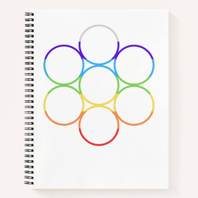 Egg of Life Chakra Notebook (Front)