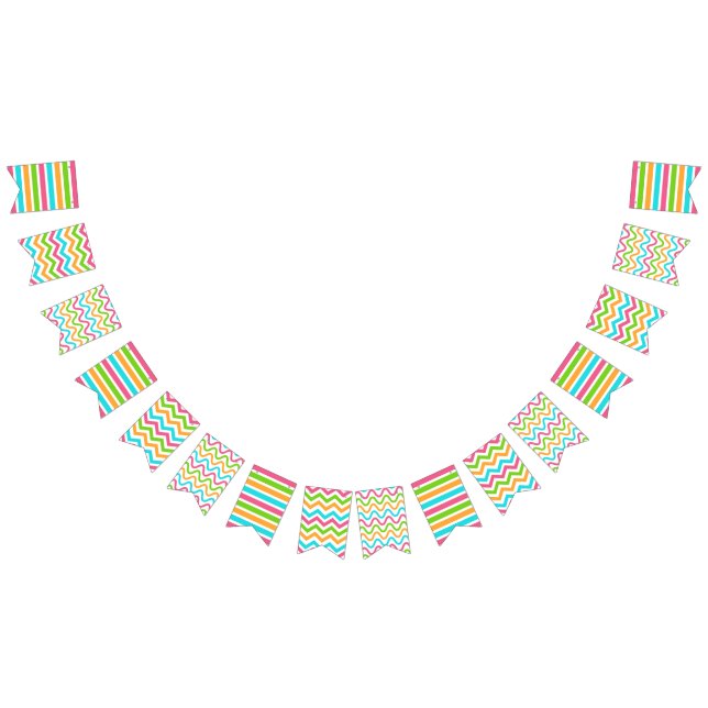 Egg Paint Combo Bunting Flags (All)