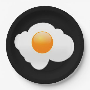 Egg Paper Plate