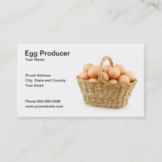Egg Producer Business Card