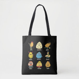 Egg Puns Tote Bag