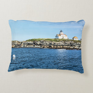 Egg Rock Lighthouse Bar Harbour Maine Accent Pillo Pillow