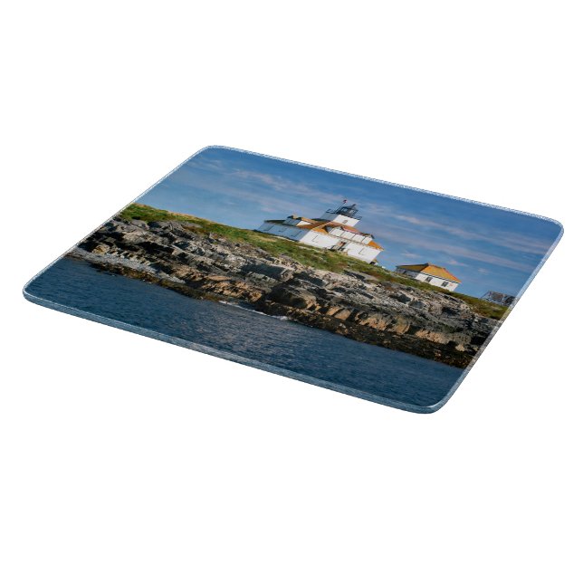 Egg Rock Lighthouse Bar Harbour Maine Cutting Boar Board (Corner)