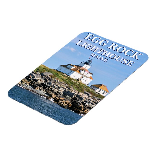 Egg Rock Lighthouse, Maine Flexi Magnet (Left Side)