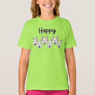 Egg Shaped Easter Rabbits T-Shirt